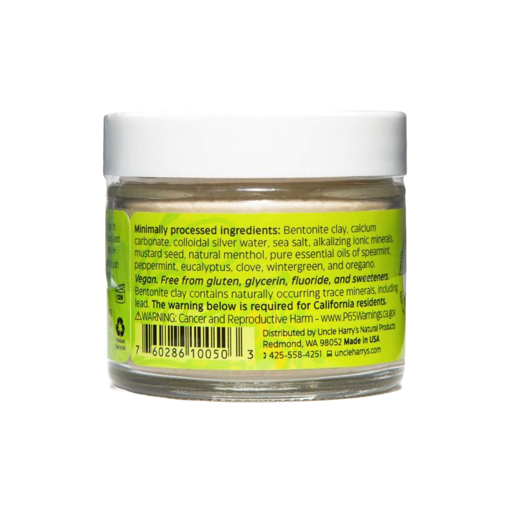 Uncle Harry's All-Natural Alkalizing Toothpaste