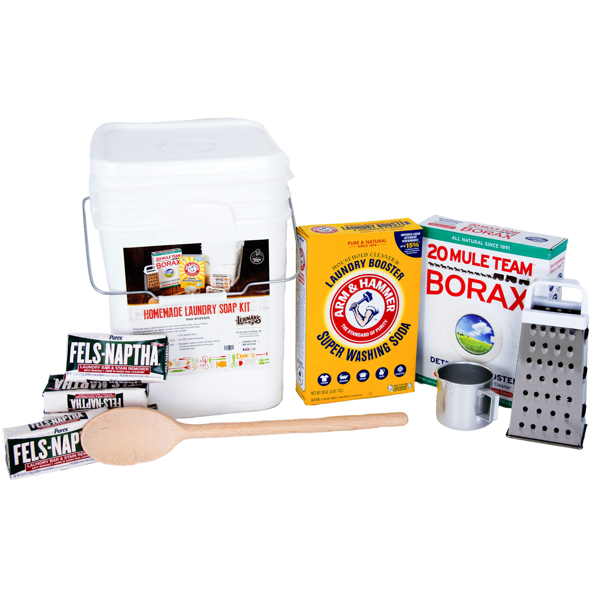 Homemade Laundry Soap Starter Set
