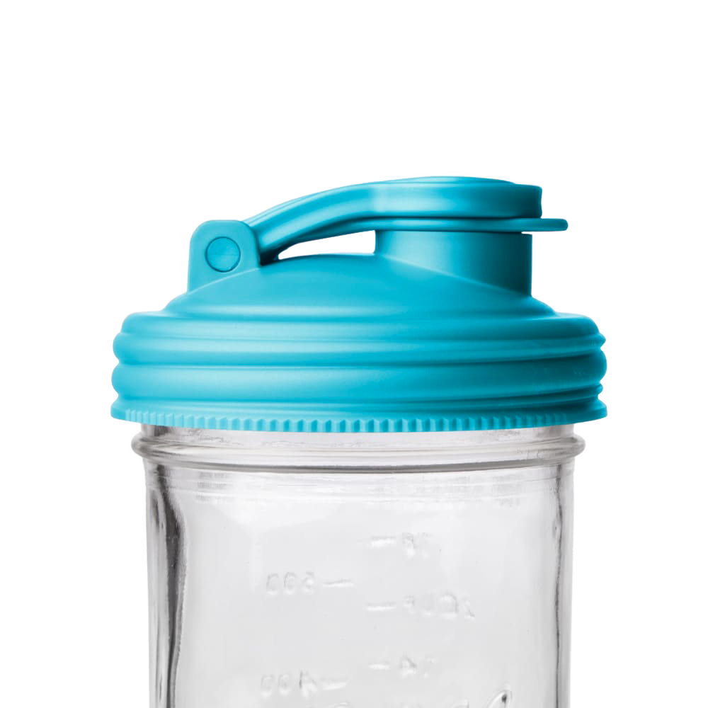reCAP Mason Jar Pour Lid with Carry Loop - Wide Mouth