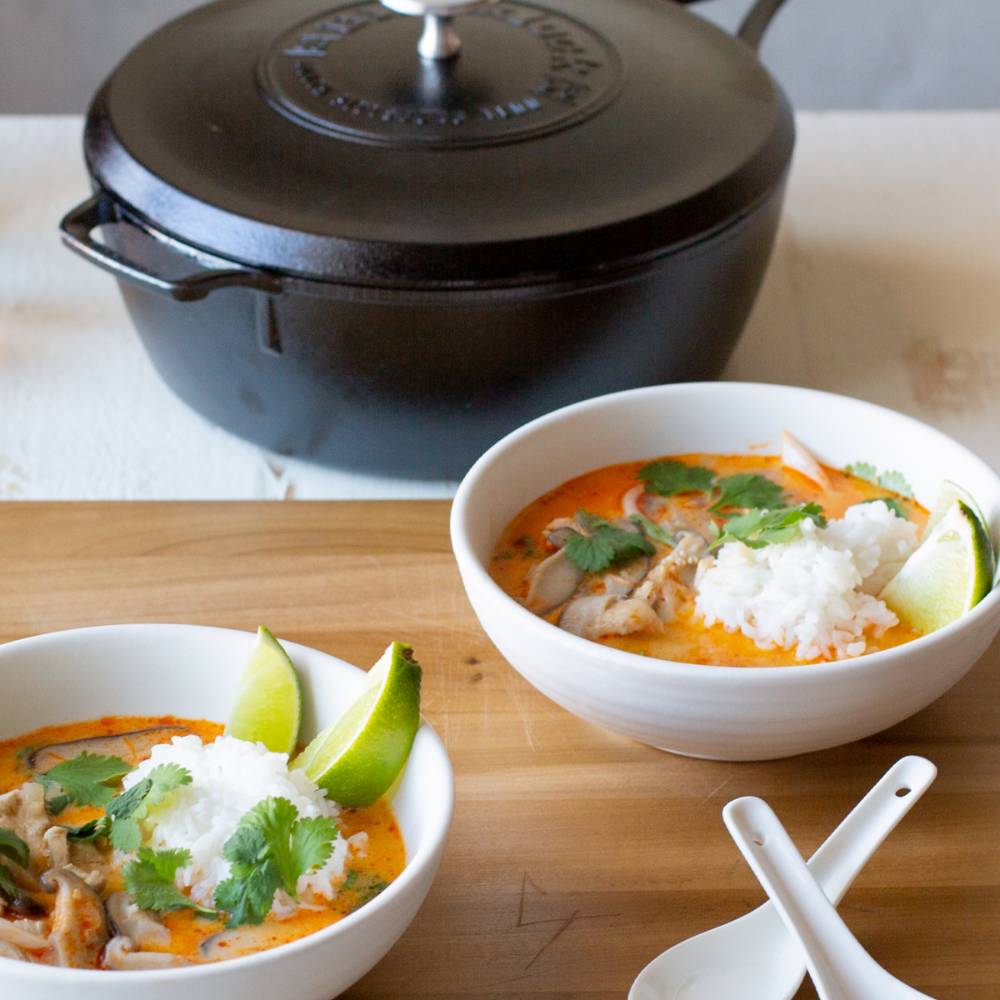 Lodge Blacklock Cast Iron Deep Skillet with Lid