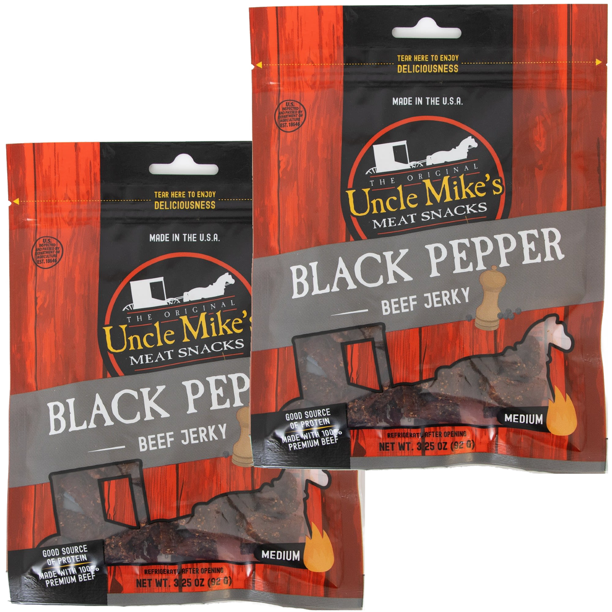 Traditional Beef Jerky - 2 Bags