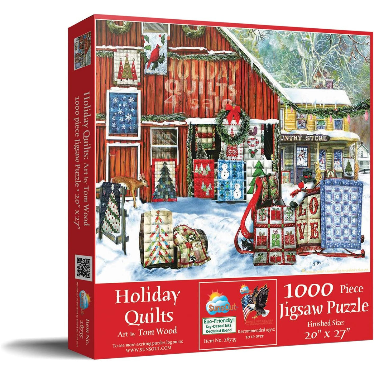 Holiday Quilts Jigsaw Puzzle - 1000 pcs