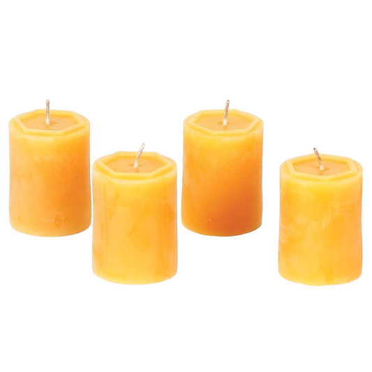 100 percent Beeswax Votive Candles