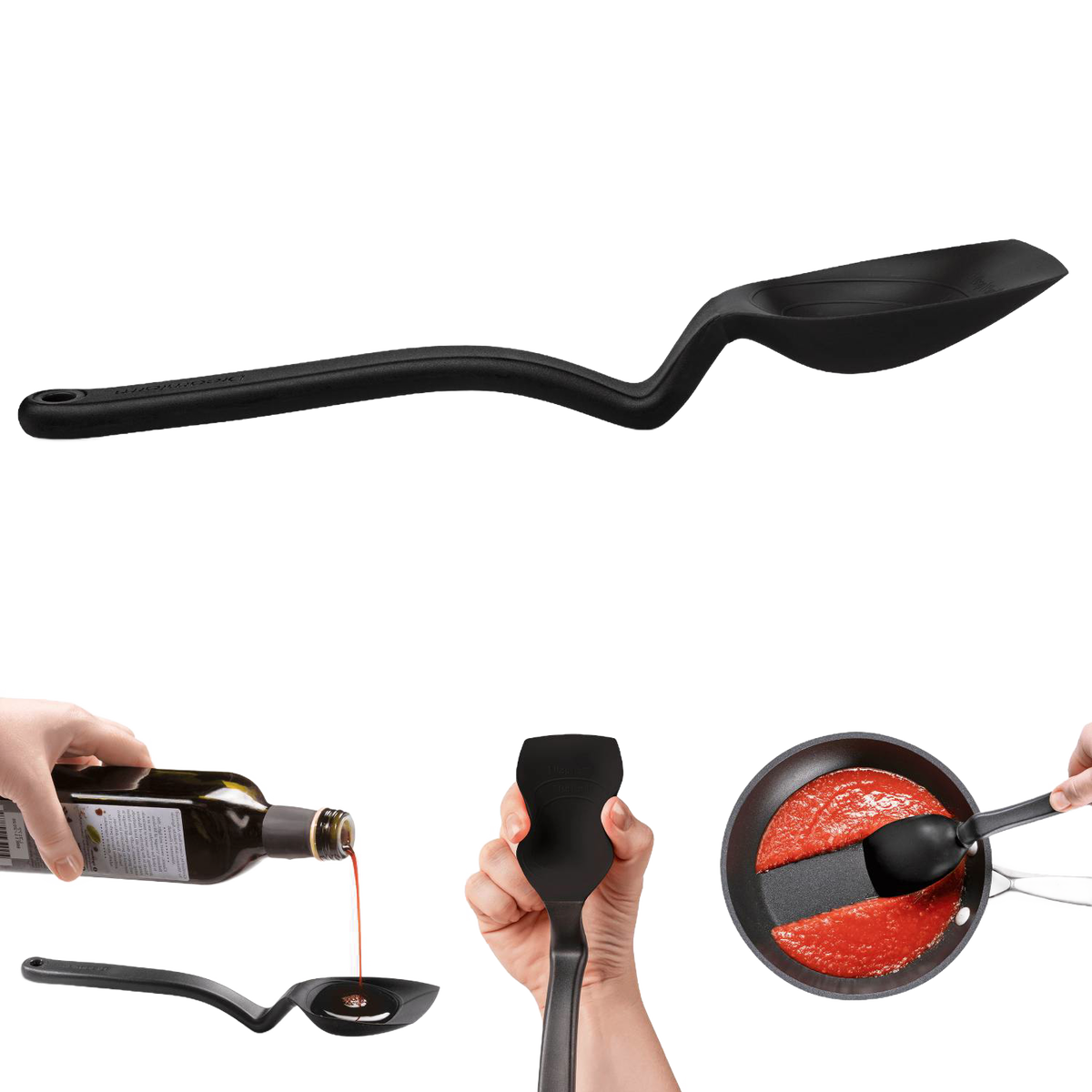 Supoon Silicone Scraping Spoon - Assorted Colors