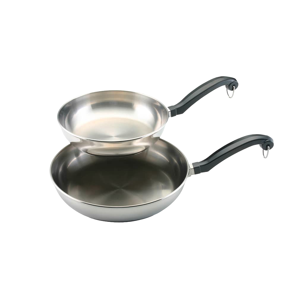 Farberware Classic Stainless Steel Skillet Set