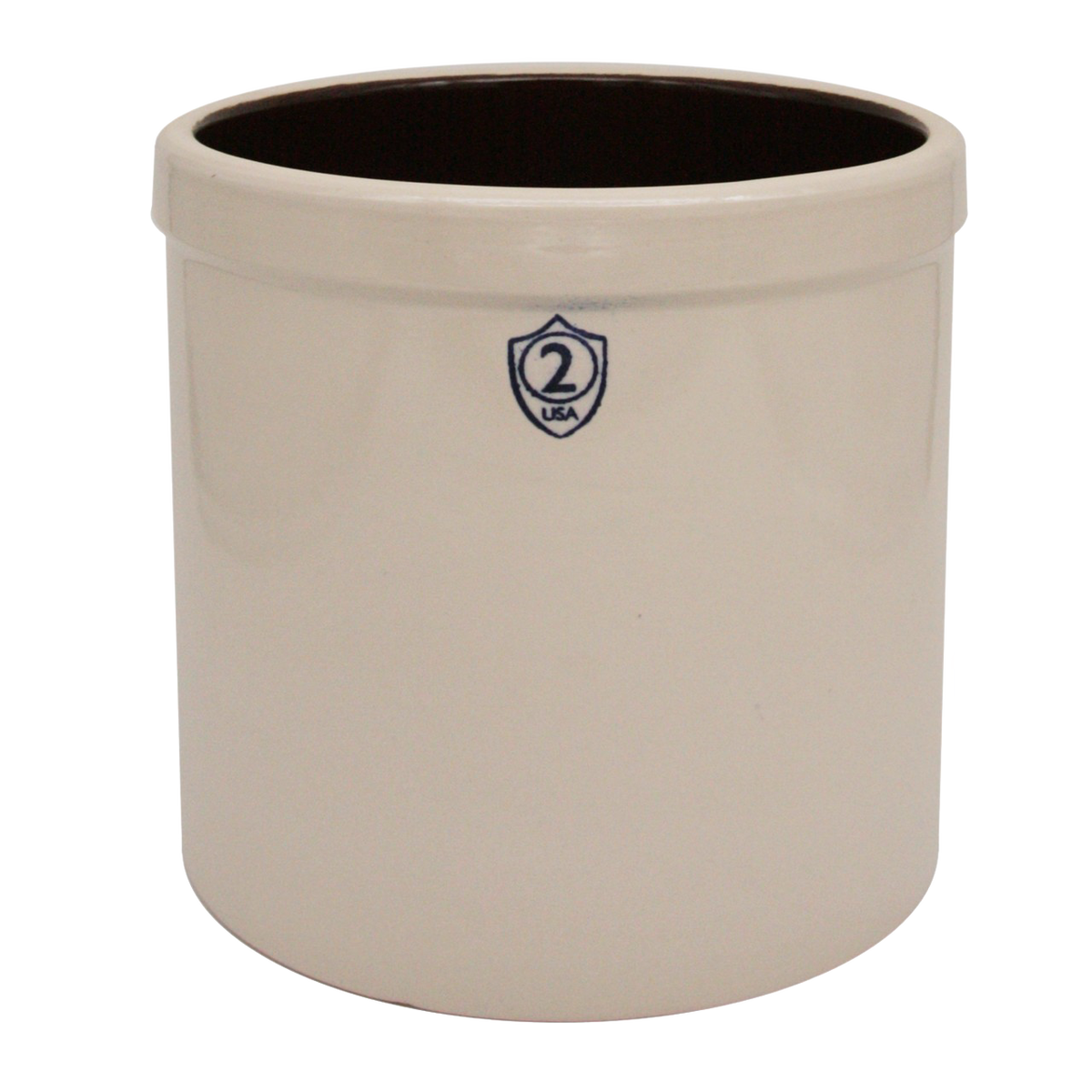 2 Gallon Numbered Stoneware Crock