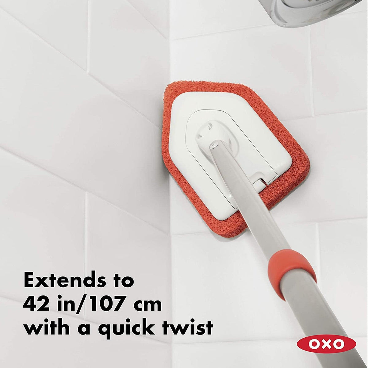 OXO Extendable Tub and Tile Scrubber