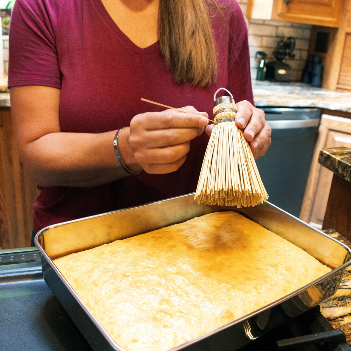 Broom Cake Tester