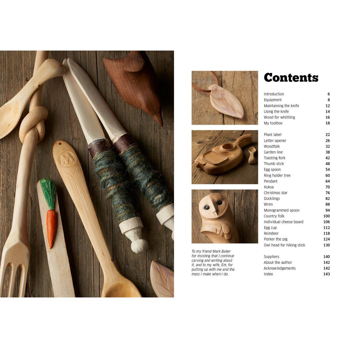 Woodland Whittling Book
