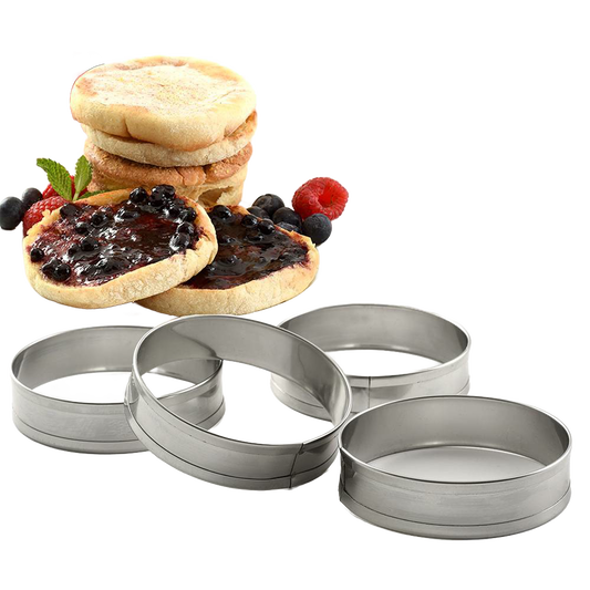 English Muffin Rings - Set of 4