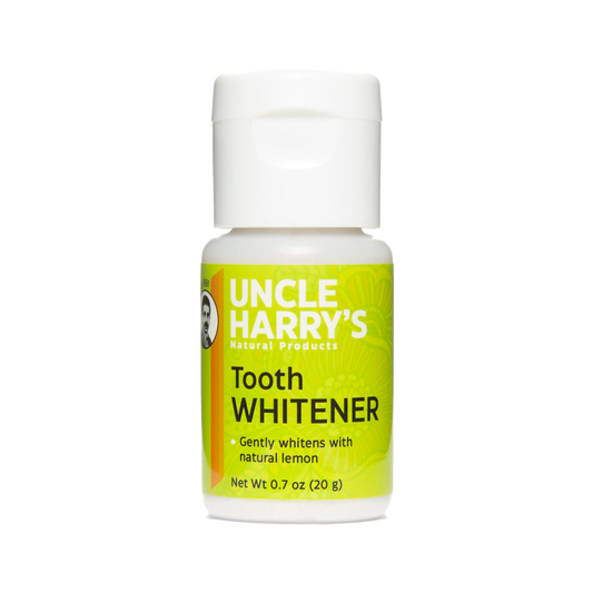 Uncle Harry's All-Natural Tooth Whitener Powder - Pack of 2
