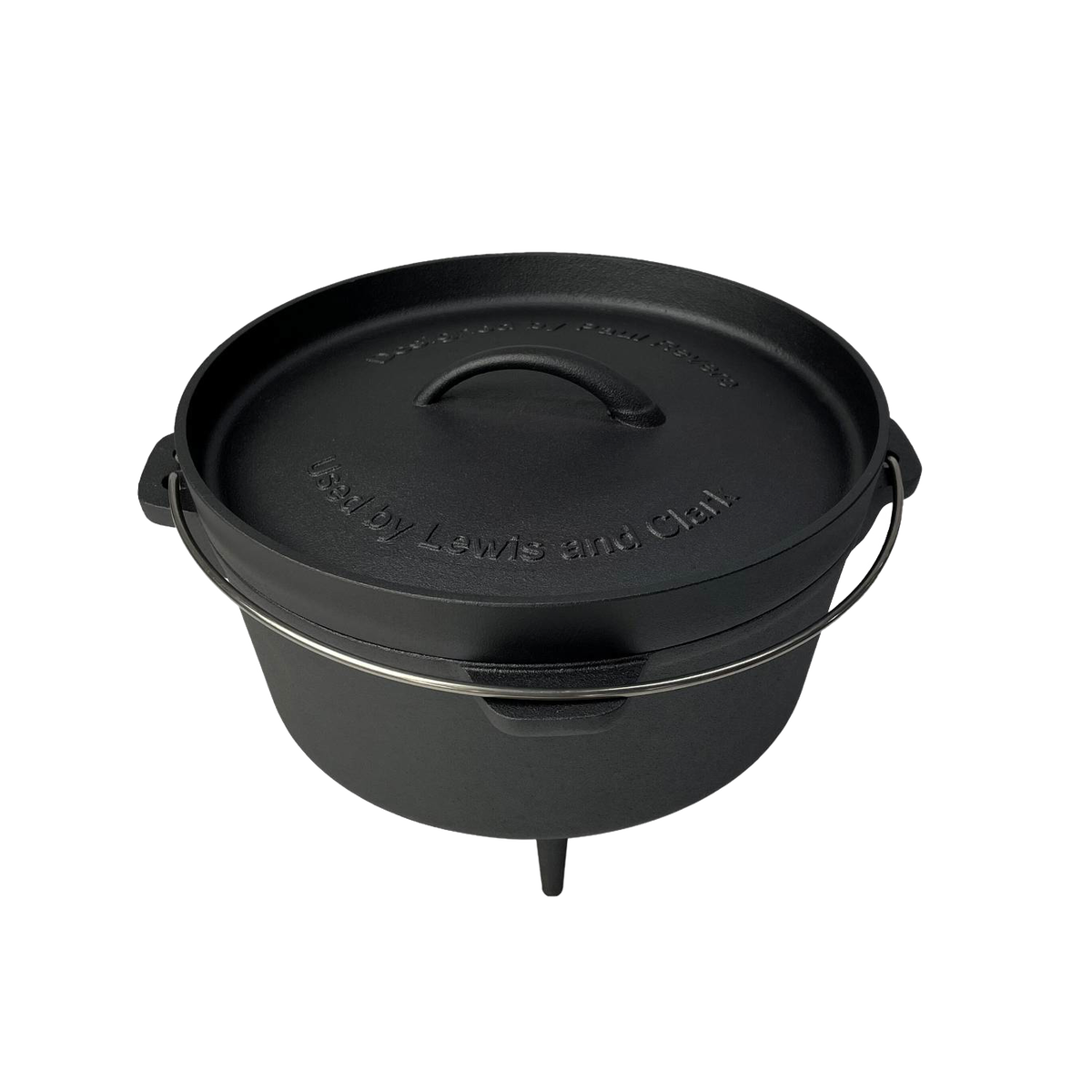 Lehman's Camp Dutch Oven - Nitrogen Hardened Cast Iron