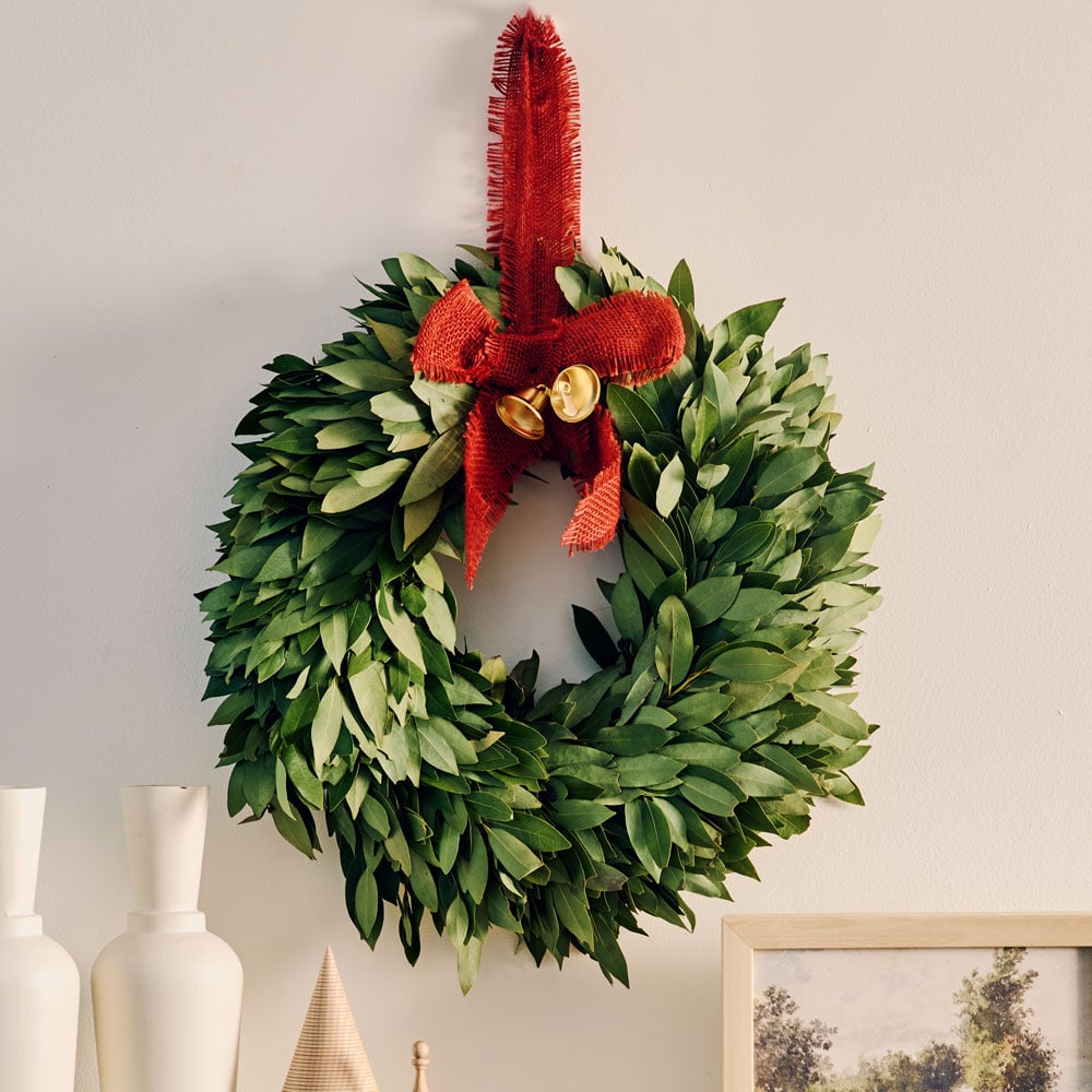 Holiday Bay Leaf Wreath