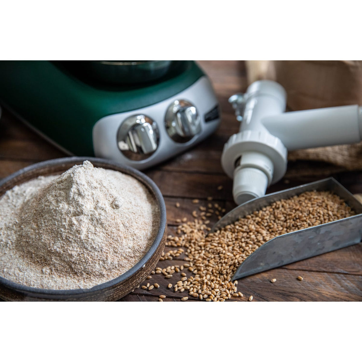 Ankarsrum Grain Mill Attachment for Stand Mixer