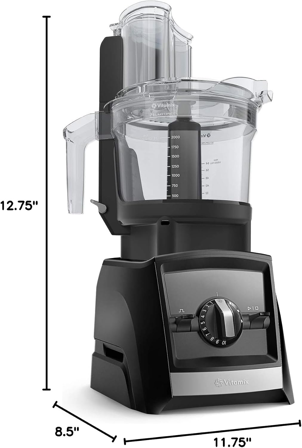 Vitamix 12-Cup Food Processor Attachment with SELF-DETECT