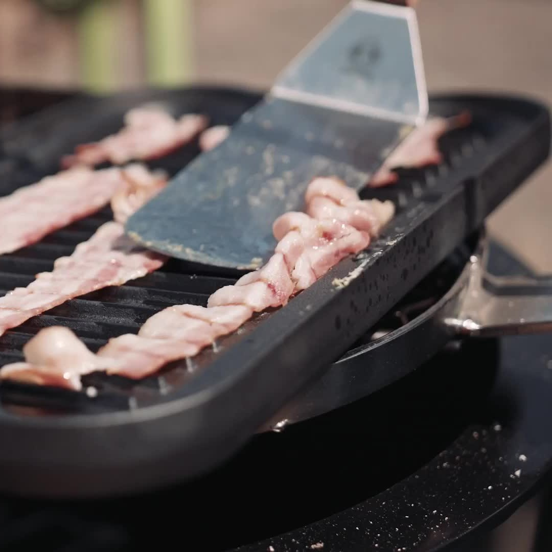 Lehman's Nitrogen Hardened Cast Iron Griddle - 2-Sided