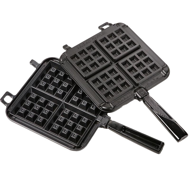Square Stove-Top Waffle Iron