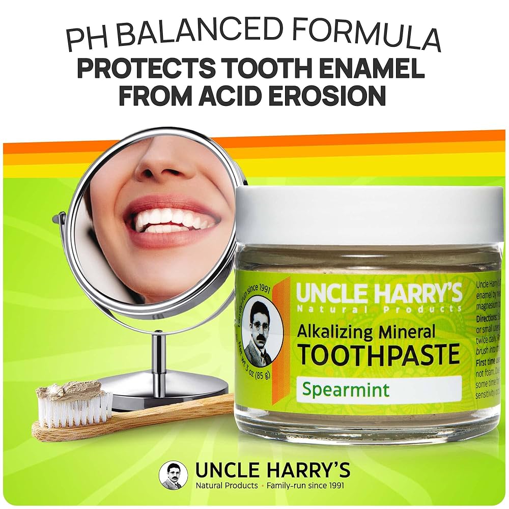 Uncle Harry's All-Natural Alkalizing Toothpaste