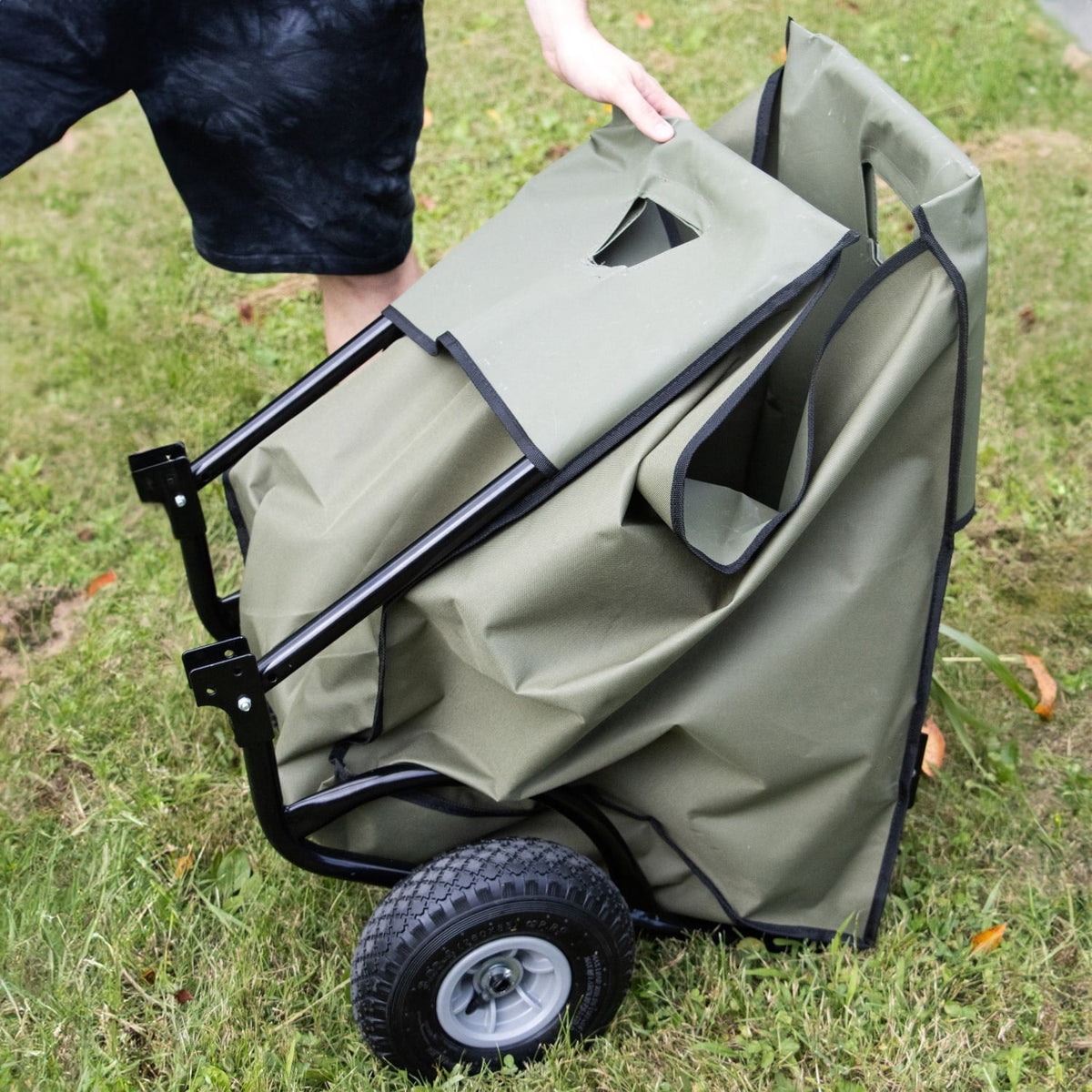Lehman's Foldable Wheelbarrow & Firewood Cart