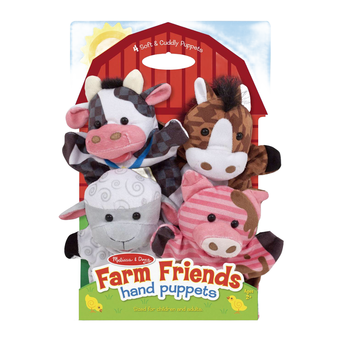 Melissa & Doug Farm Friends Hand Puppets