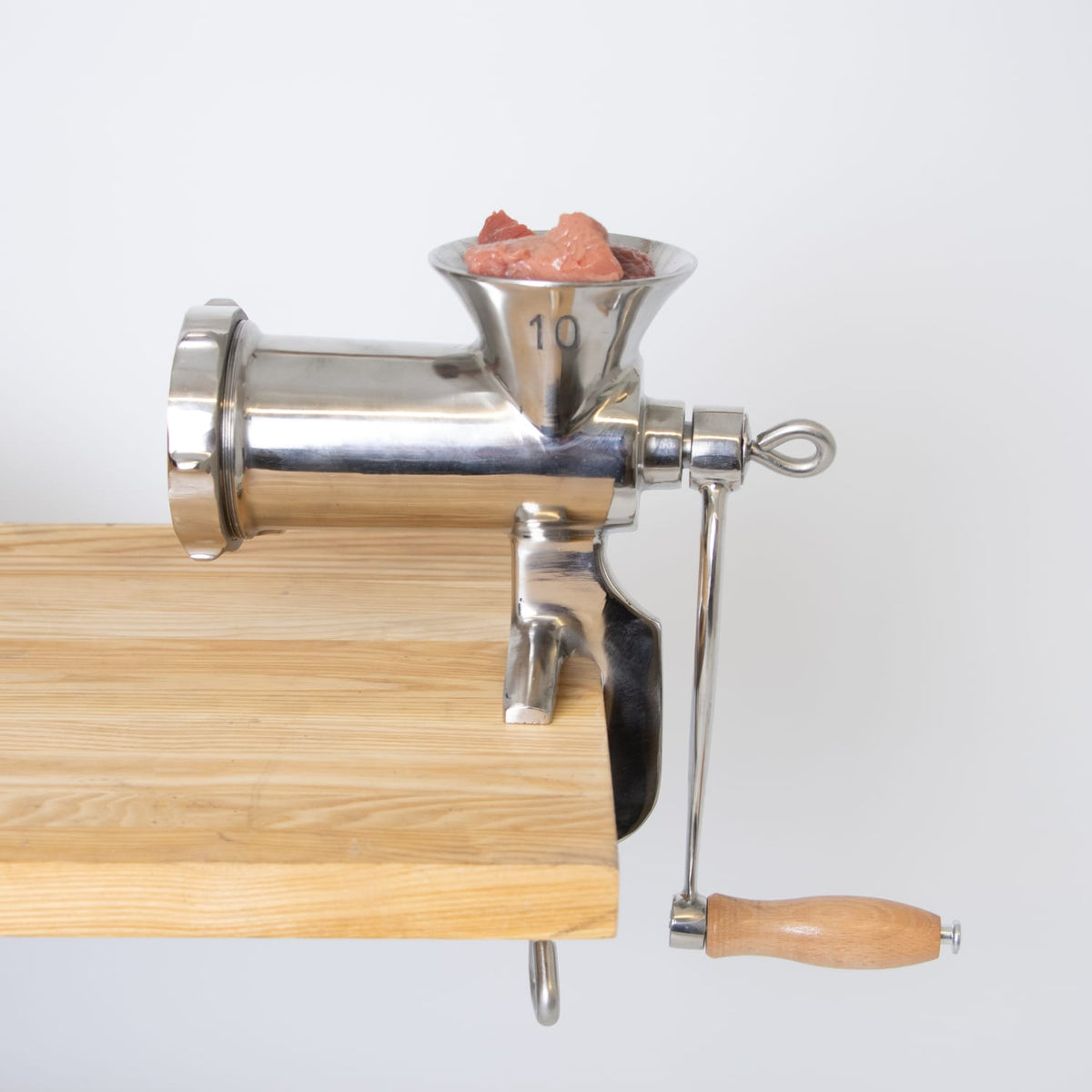 Lehman's Kitchen Clamp-Down Meat Grinder #10