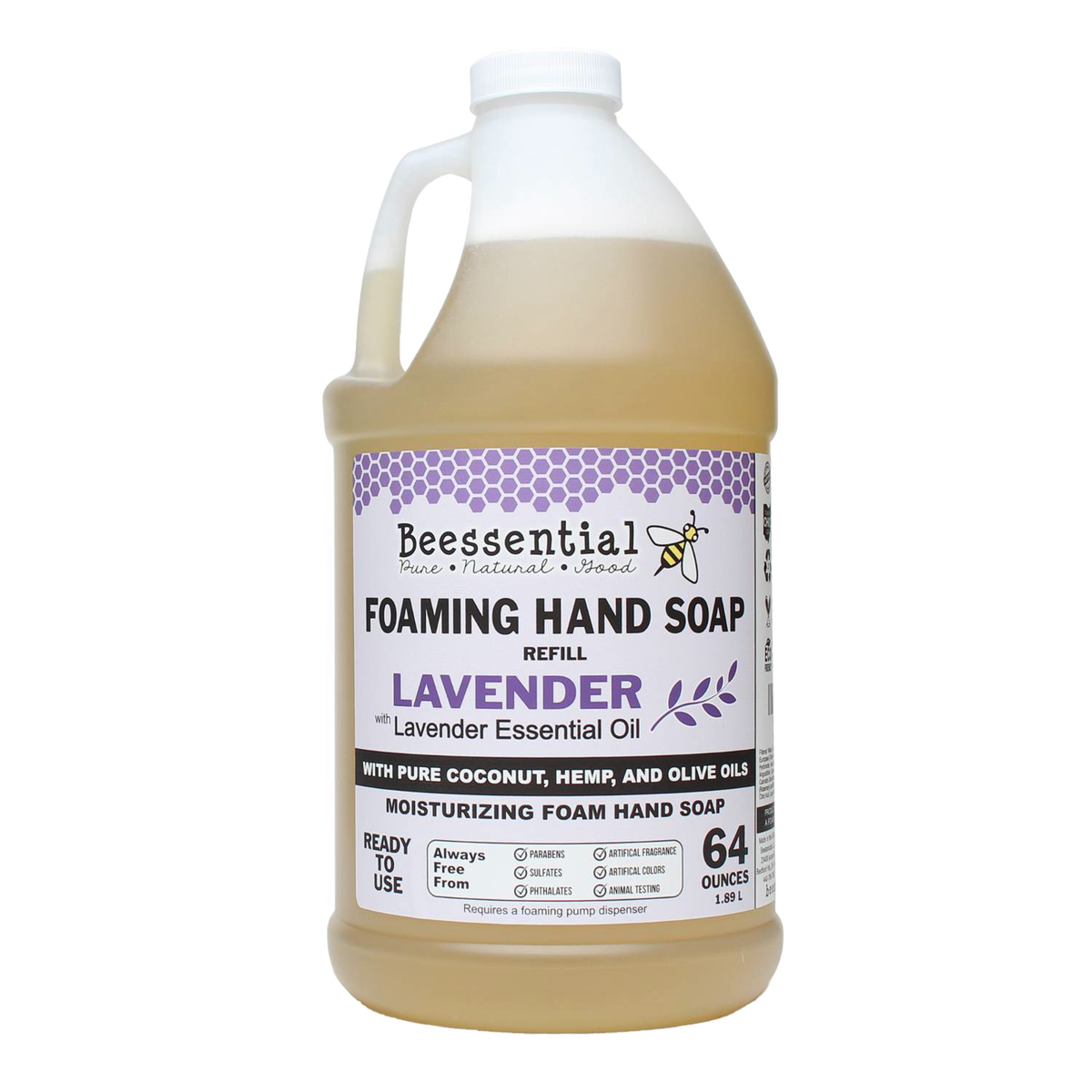 Beessential Foaming Hand Soap Refill - 64 oz
