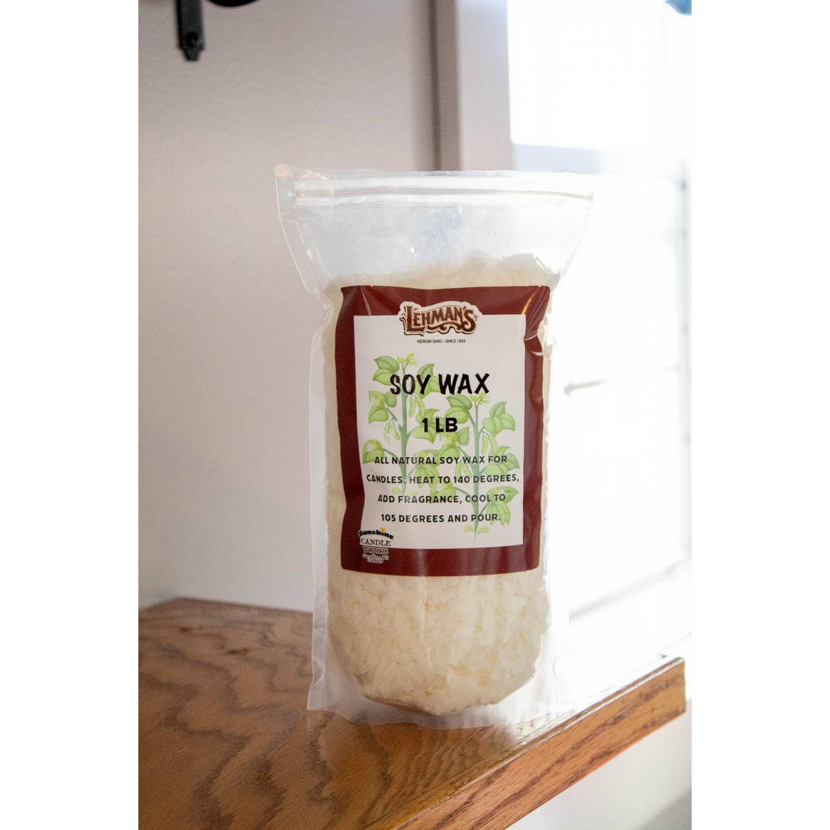 Lehman's Soy Candle Wax Pellets - 1 lb