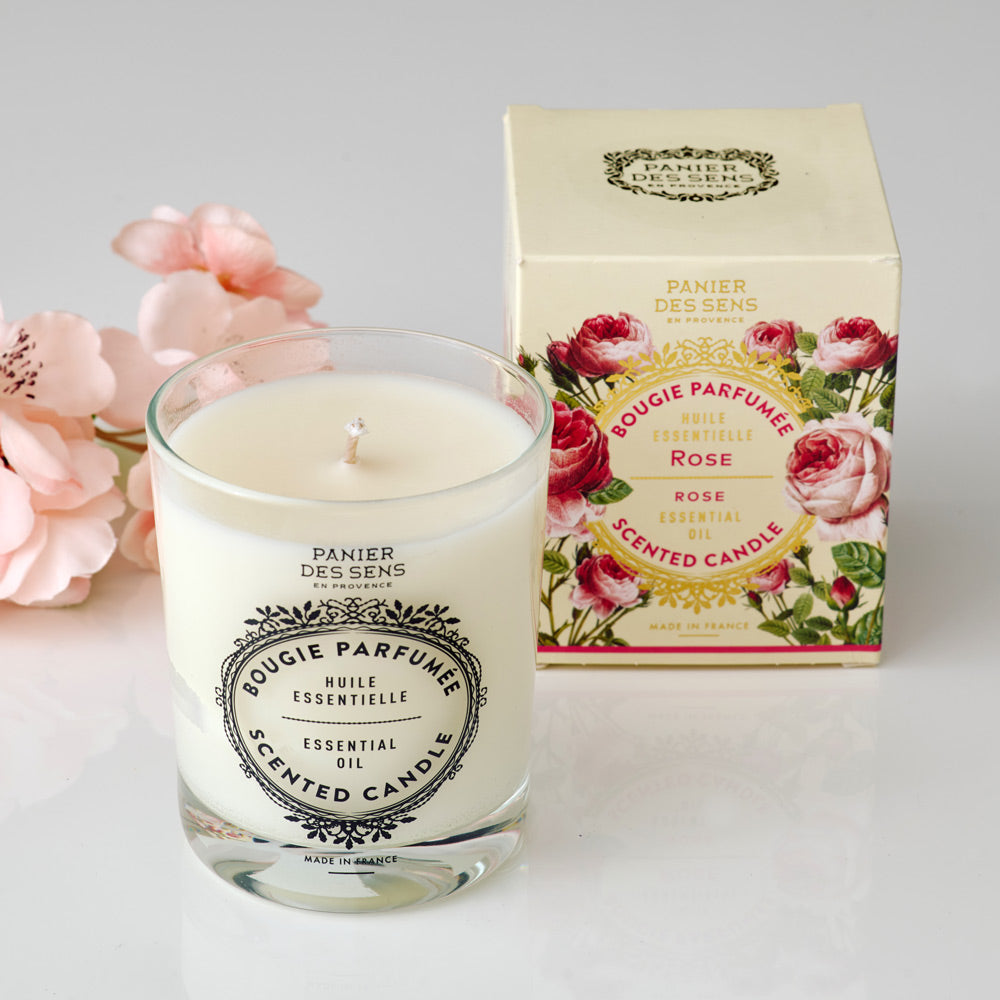 Panier des Sens Rose Candle