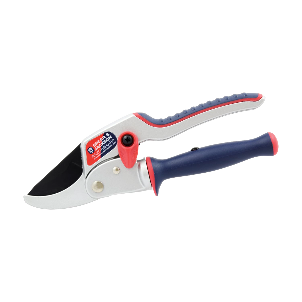 Spear & Jackson Ratchet Anvil Pruners with Twist Handle