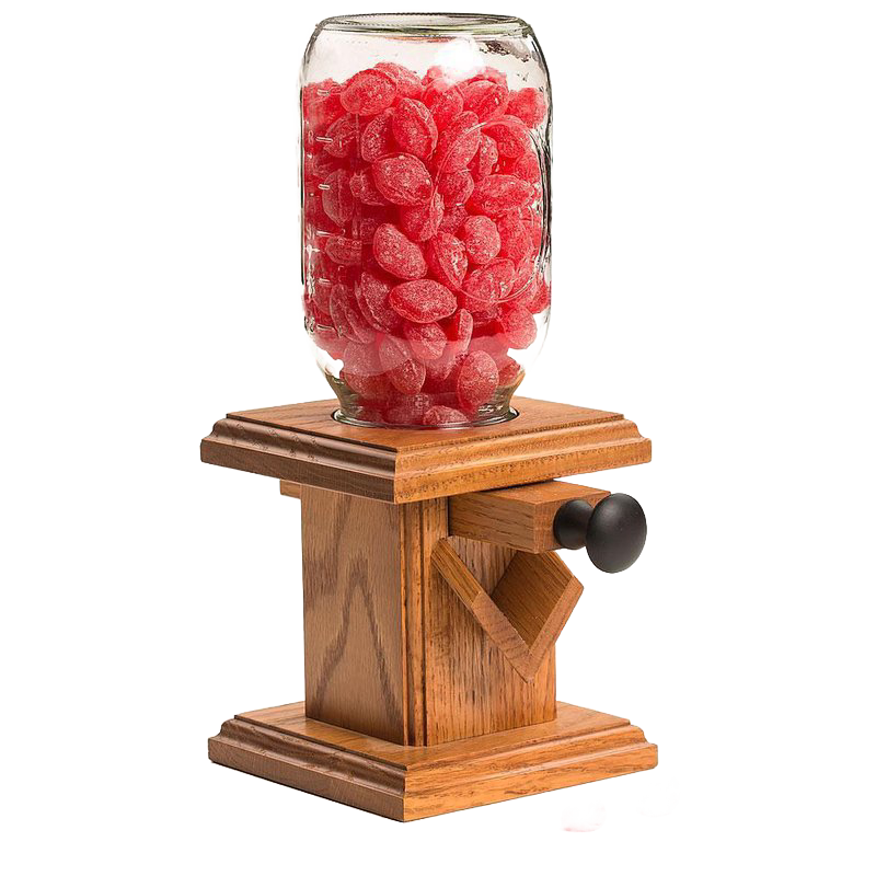 Mason Jar Candy Dispenser