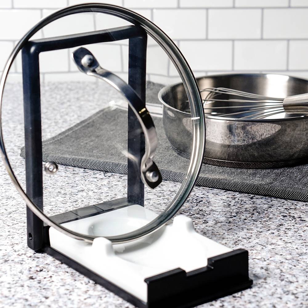 Two-in-One Spoon and Lid Rest