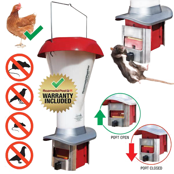 Roamwild PestOff Chicken Feeder Kit