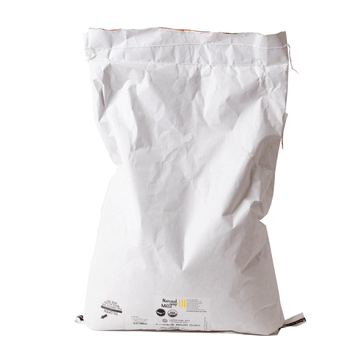 Organic Whole Amaranth Grain - 25 lb