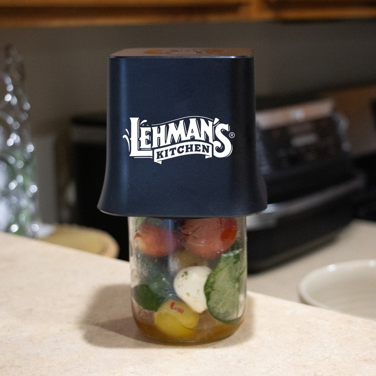 Lehman's Cordless Mason Jar Vacuum Sealer with Lids