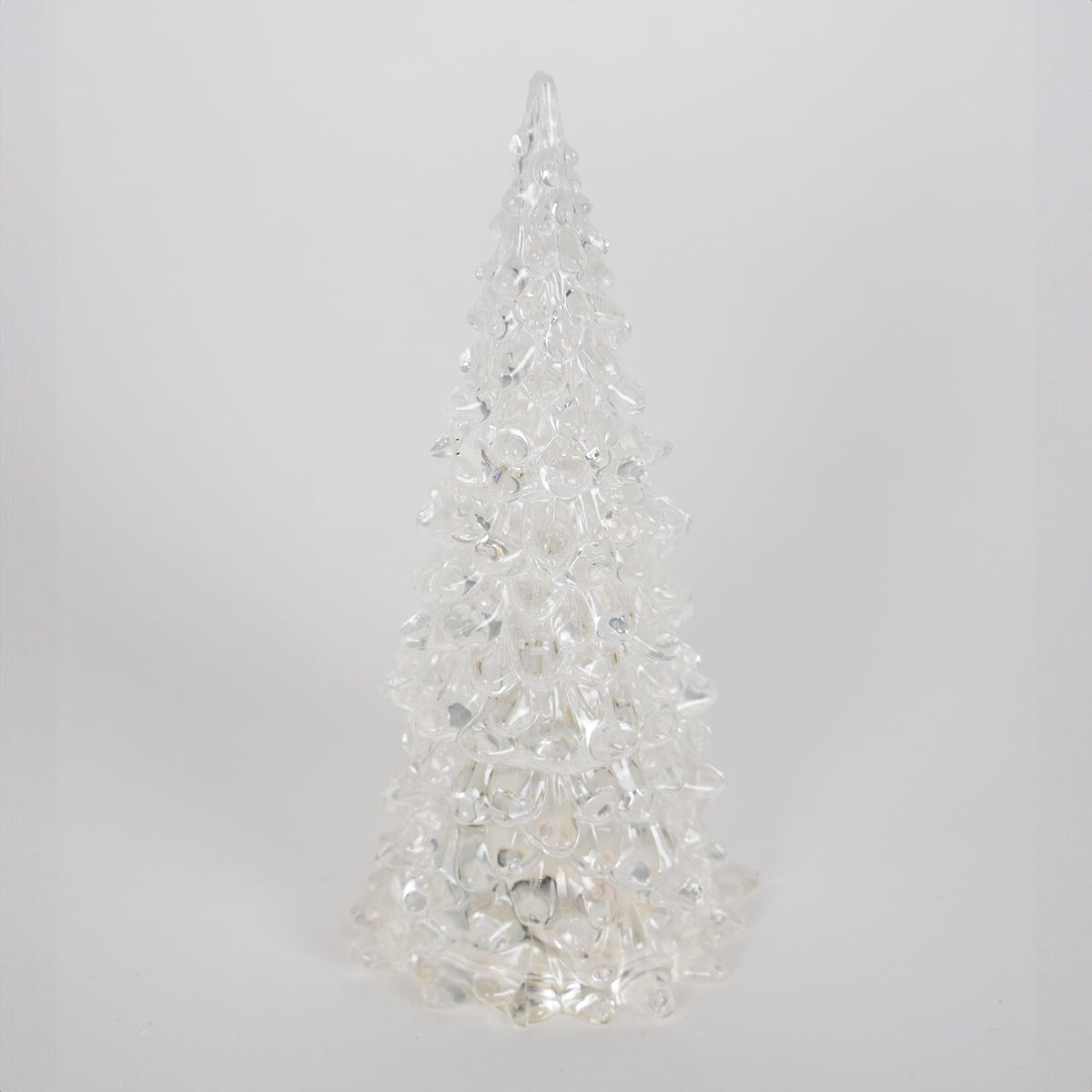 Color Changing LED Acrylic Christmas Trees - Set of 5