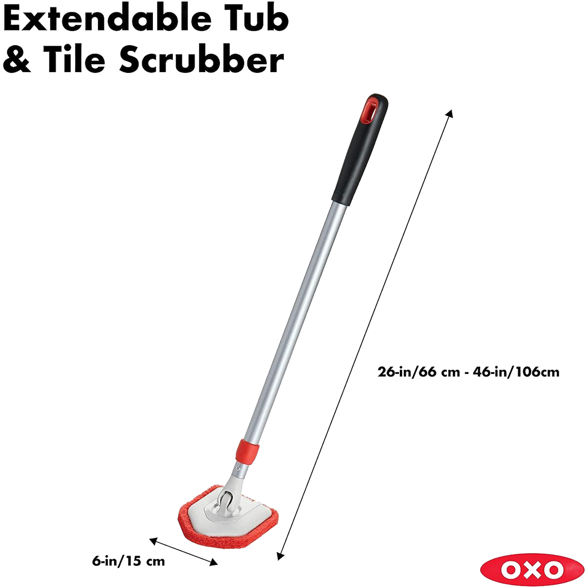 OXO Extendable Tub and Tile Scrubber
