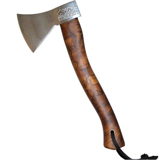 Prandi German Hatchet with Briar Hickory Handle