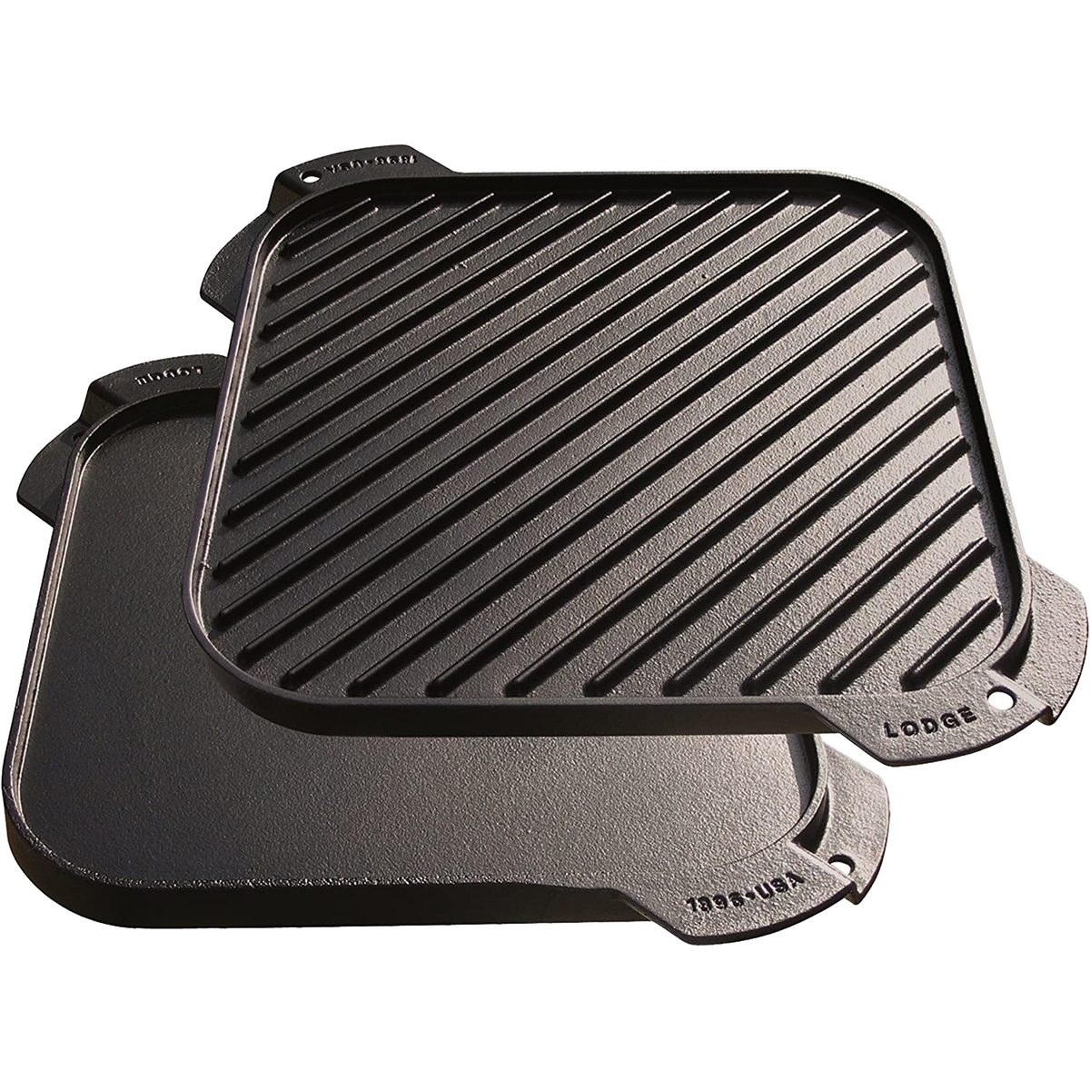 Lodge Cast Iron Single Reversible Grill and Griddle