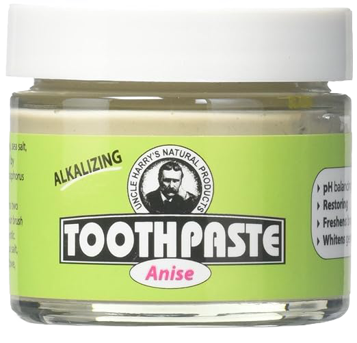 Uncle Harry's All-Natural Alkalizing Toothpaste