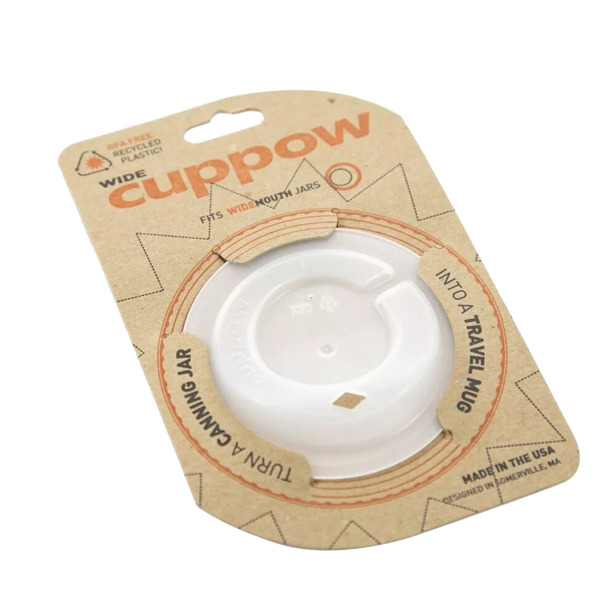 Cuppow Mason Jar Drinking Lid - Wide Mouth