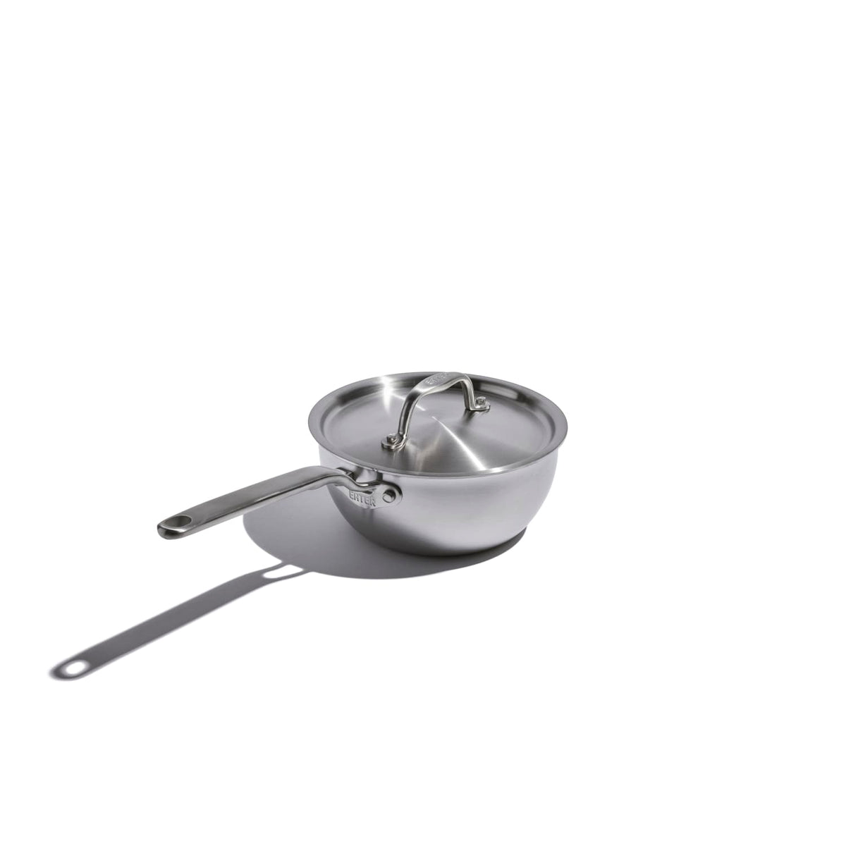Heritage Steel Eater Saucier with Lid - Fully Clad