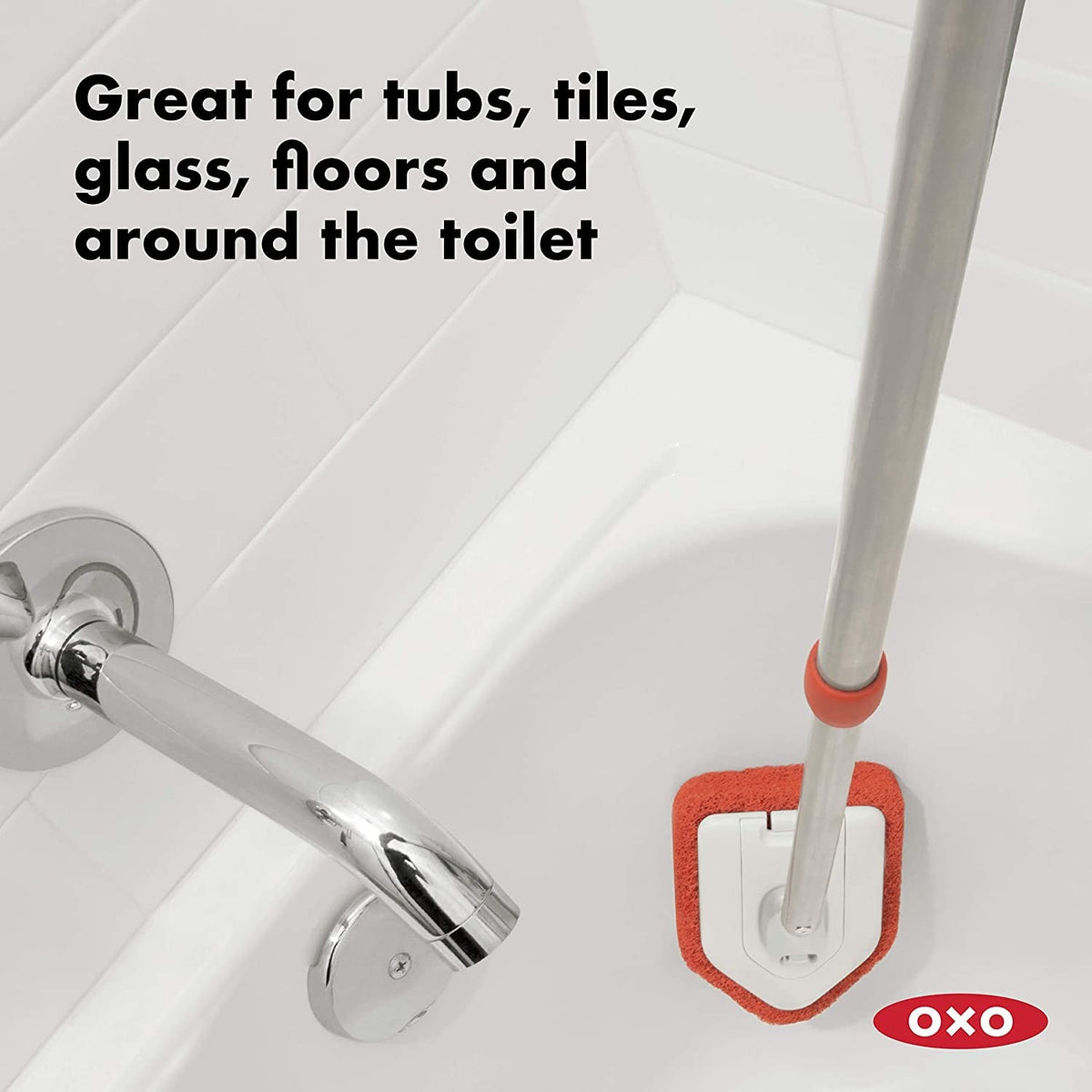 OXO Extendable Tub and Tile Scrubber