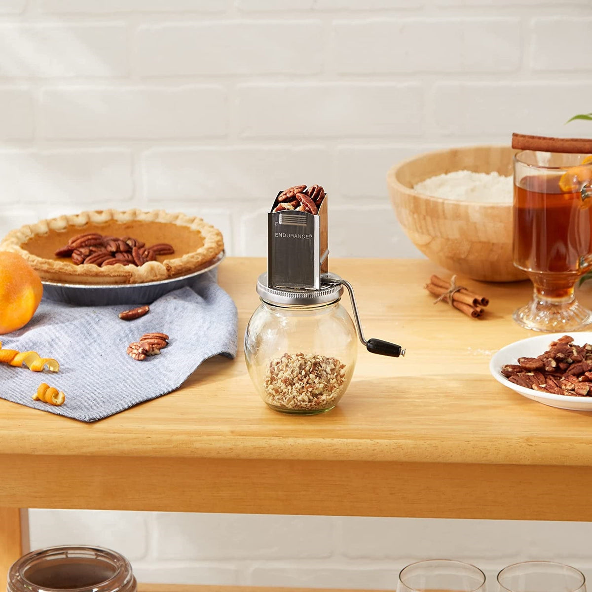 Vintage-Style Nut Grinder
