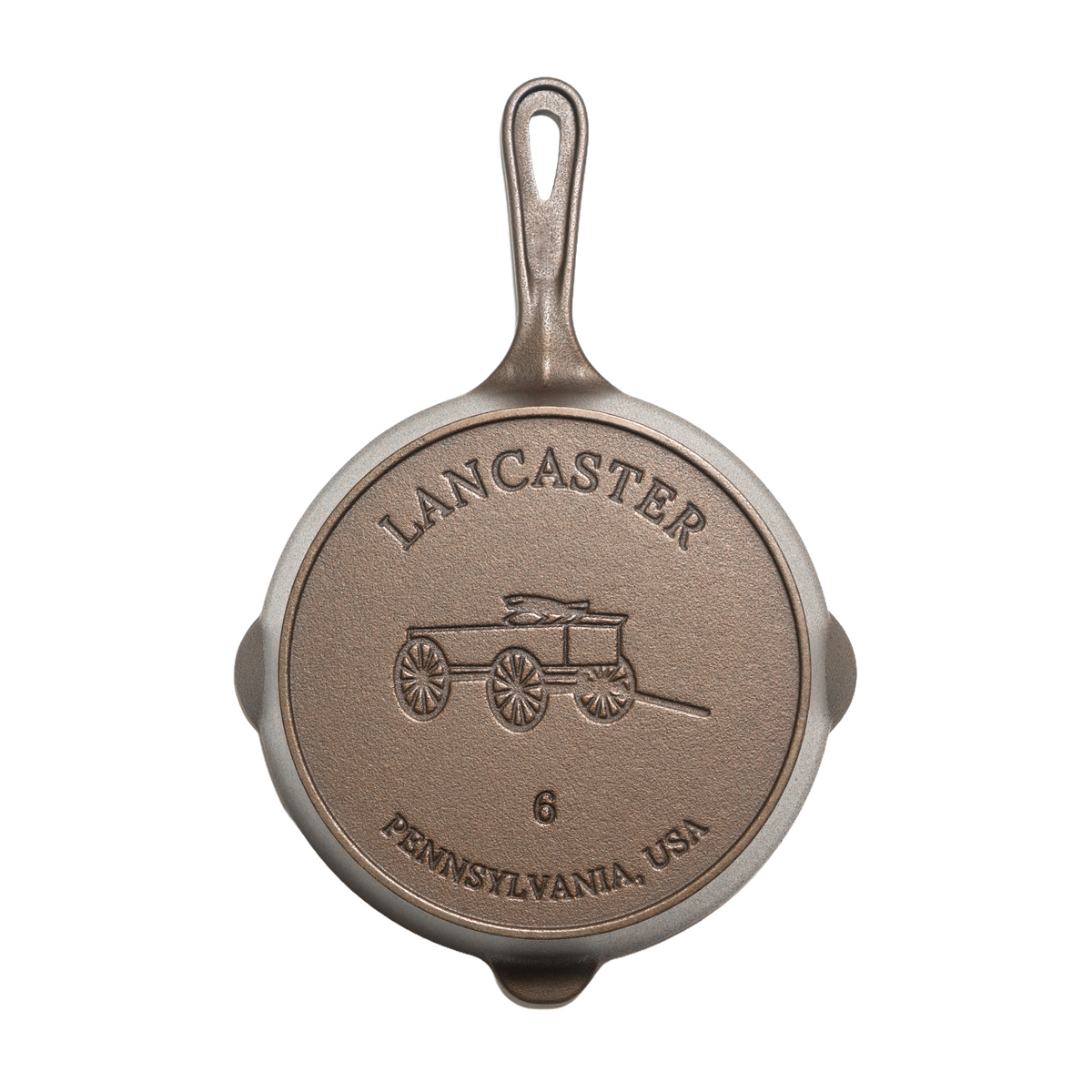 Lancaster No. 6 Cast Iron Skillet - 8-3/4"