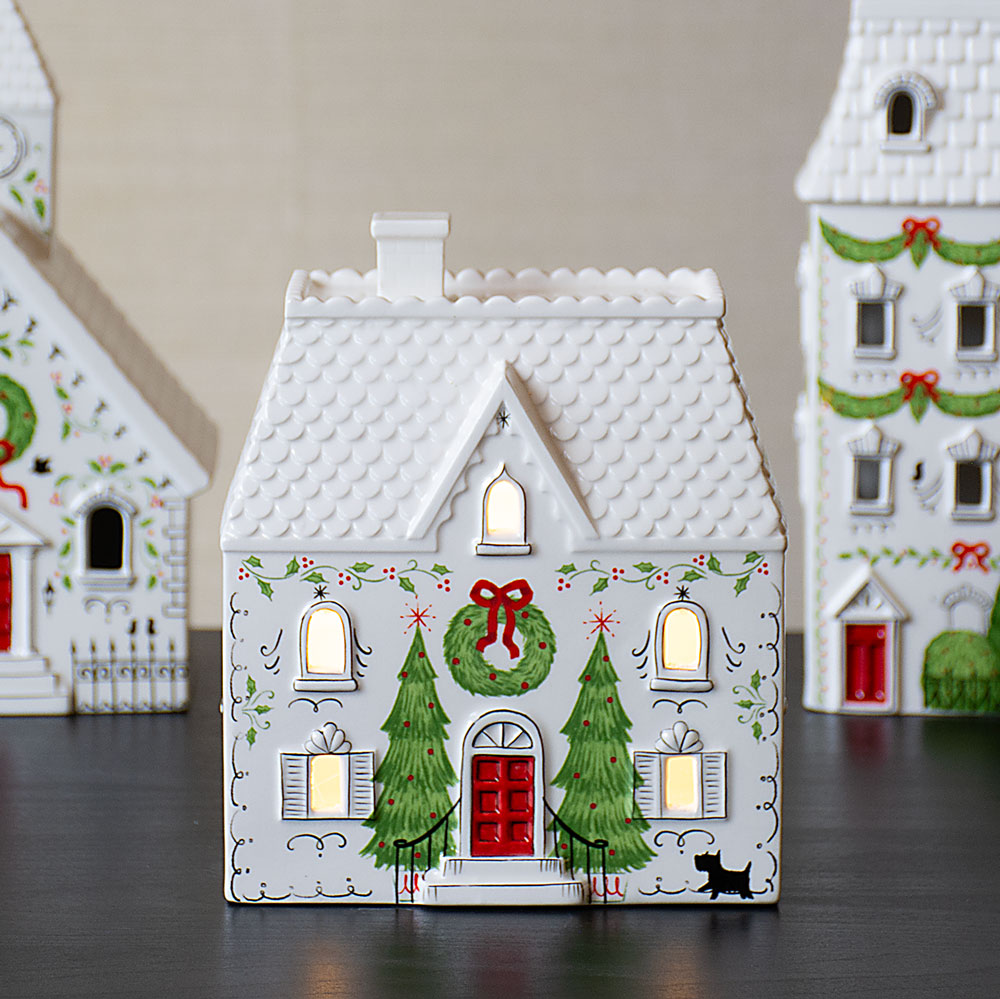 Holiday LED Light Village