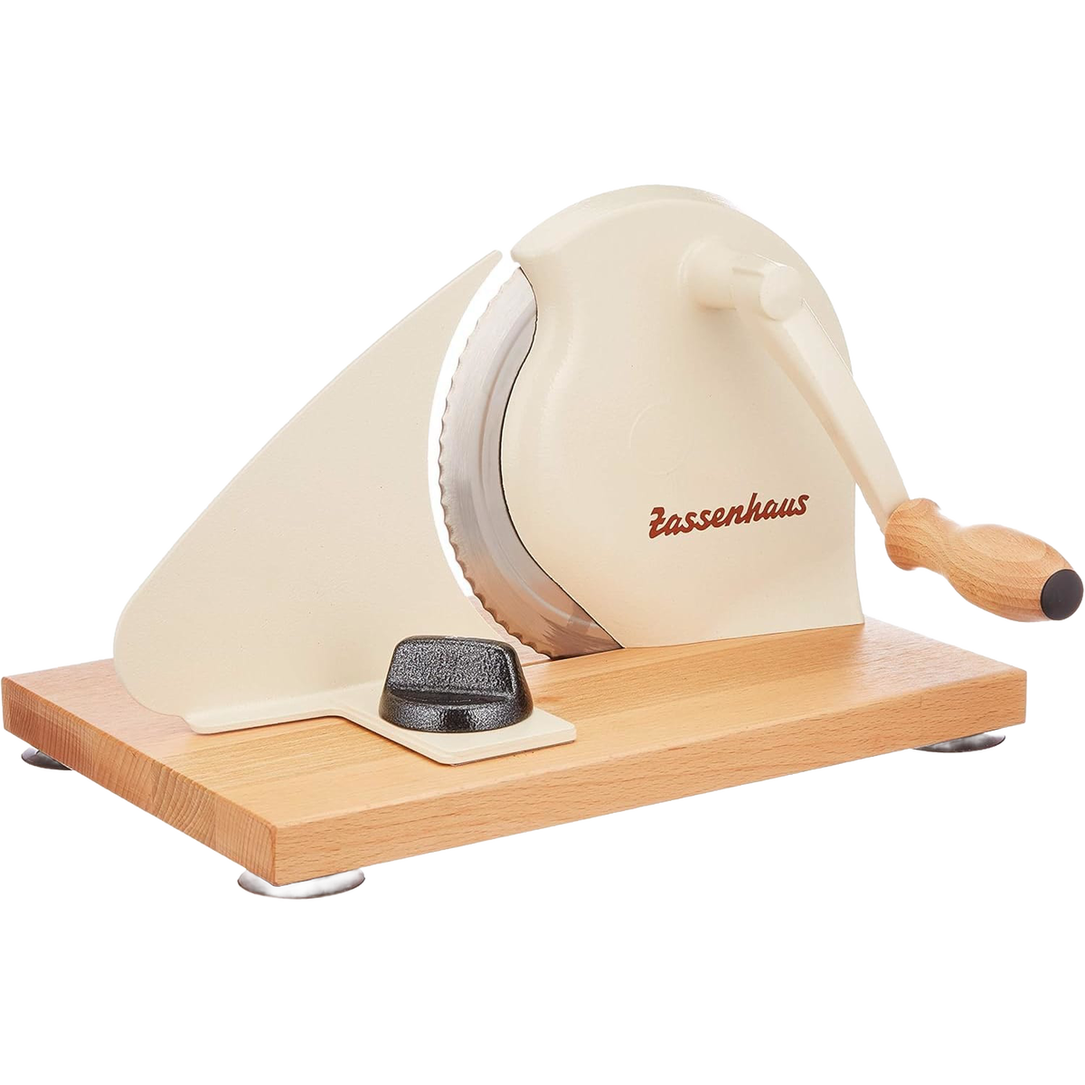 Zassenhaus Bread Slicer with Easy Hand Crank