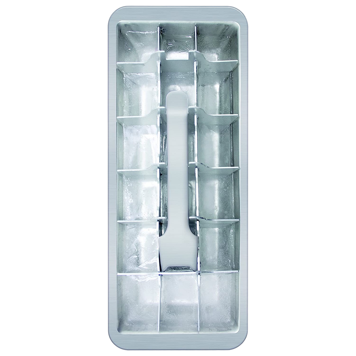 Old-Time Aluminum Ice Cube Tray