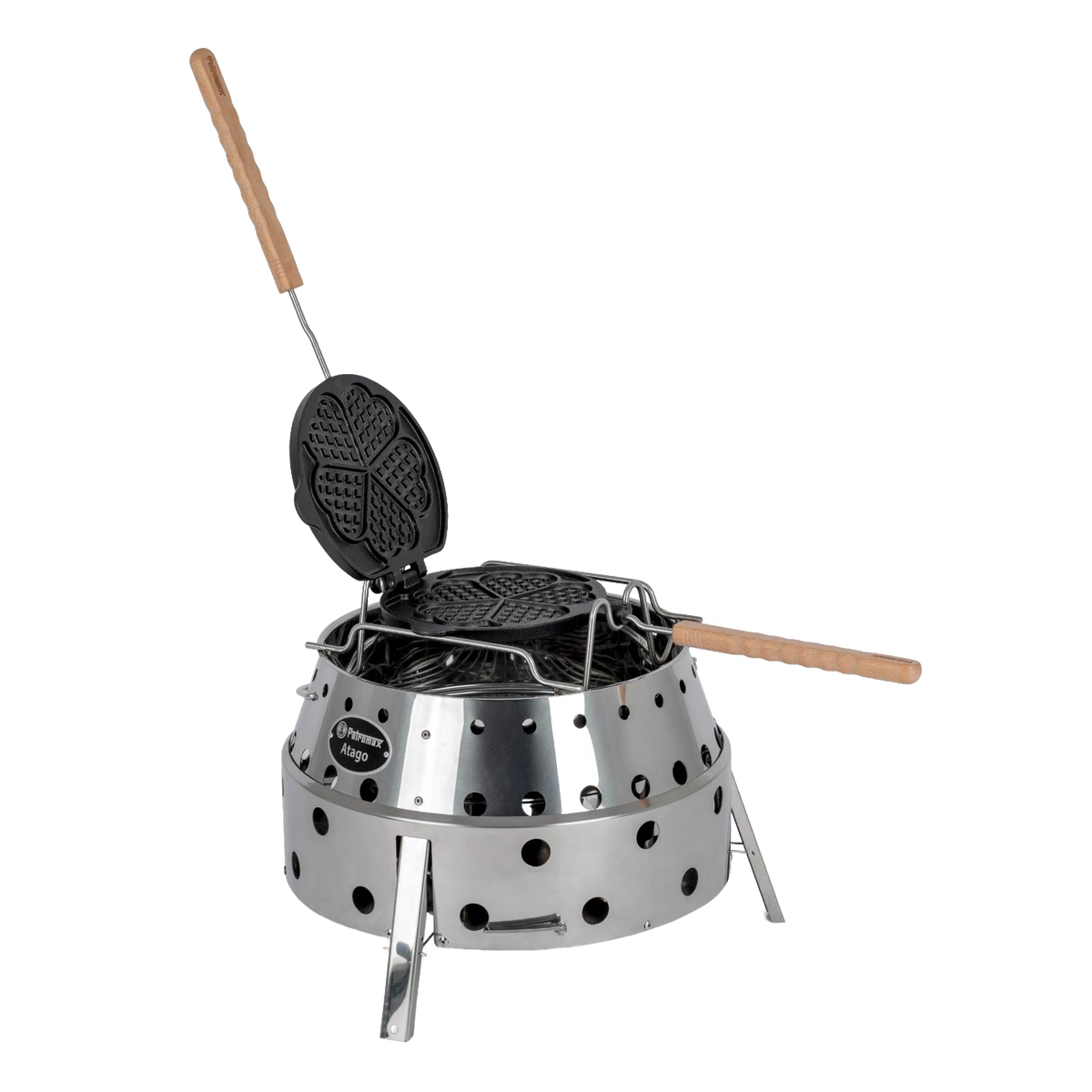 Petromax Cast Iron Rotating Waffle Iron