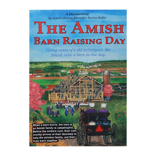 The Amish Barn Raising Day DVD
