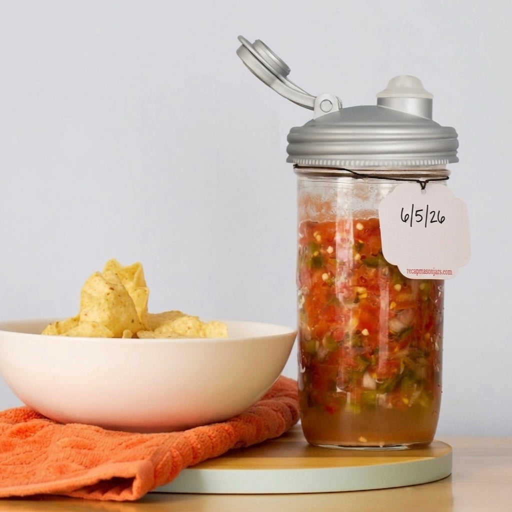 reCAP Mason Jar Fermentation Starter Kit - Wide Mouth